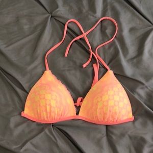Yellow and Coral Bikini